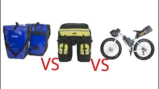Велобаул VS Велосумки (Ortlieb) VS Байкпакинг (Bikepacking)