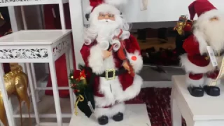 Papai Noel Violinista  c/ movimento e som