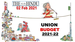 The Hindu Newspaper Analysis 02 February 2021 for #UPSC by Veer | #Budget2021 | Union Budget 2021