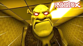 KORKUNÇ ŞREK KOVALADI!! 🤢 Roblox Shrek in the Backrooms
