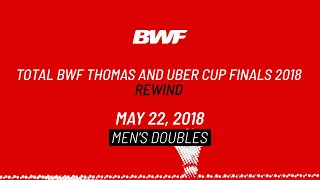 BWF Total Recall | Rewind | Thomas Cup 2018 | Men's Doubles (Group A) | BWF 2020