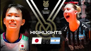 🇯🇵 JPN vs. 🇦🇷 ARG - Highlights | Women's OQT 2023