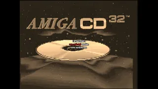 Commodore Amiga CD32 Boot Startup Screen Sepia