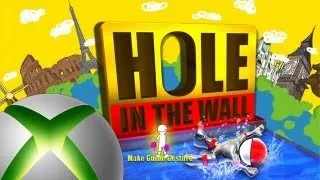 Father and Son Play: Hole in the Wall - Kinect