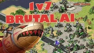 IRAQ vs 5 YURI BRUTAL AI( Command & Conquer - Yuris Revenge )