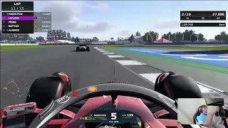 F1 22 Silverstone last to first challenge 110% AI