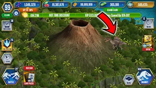 REXY OUTSIDE THE MAP in JURASSIC WORLD THE GAME?!!?!?