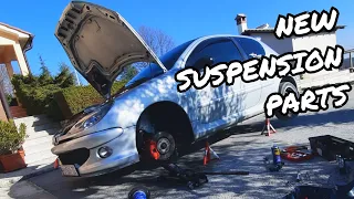 Clunk/knocking suspension noise from my Peugeot 206 FIXED!