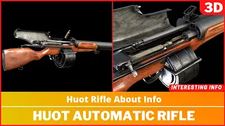 Huot Automatic Rifle | About Info | 3D Animation View | Interesting Info