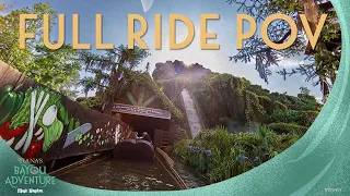 FULL Ride POV: Tiana's Bayou Adventure | Walt Disney World