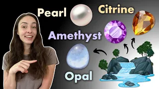 How Gemstones Form From Sedimentary & Hydrothermal Processes (8 Examples!) GEO GIRL