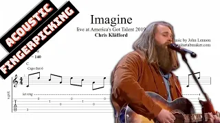Chris Kläfford - Imagine TAB - acoustic guitar chords in Guitar Pro 7