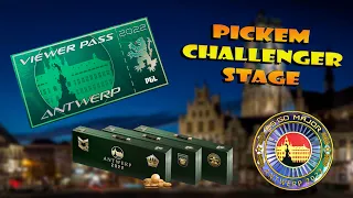 PICKEM НА CHALLENGER СТАДІЮ | CHALLENGER STAGE PICKEM | PGL Antwerp Major 2022