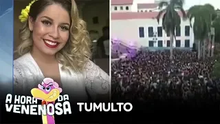 Gravação de DVD de Marília Mendonça tem confusão entre fãs