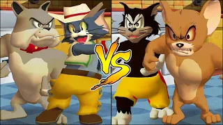 Tom and Jerry in War of the Whiskers Spike And Tom Vs Monster Jerry And Butch (Master Difficulty)