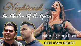 GEN X'ers REACT | Nightwish | The Phantom Of The Opera (live) | featuring Henk Poort