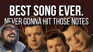 Never Gonna Hit Those Notes [Music Video] :: Rick Roll Parody REACTION