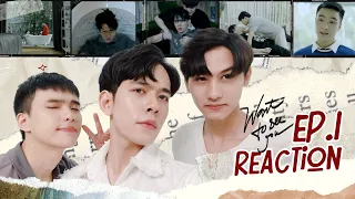 [ENG] REACTION ep.01 | WANT TO SEE YOU's actors talk about the hot scene | Ba Vinh, Duc Duy