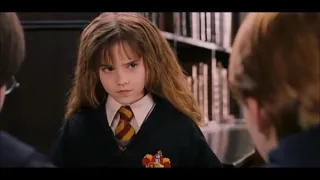 hermione granger being annoyed/sassy for two and a half minutes