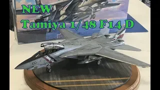 Complete build of the new Tamiya 1/48 F14 D tomcat with weathering