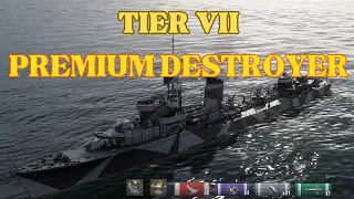 world of warships - premium destroyer -.#worldofwarships   #wargaming #orcaharpoon # wows