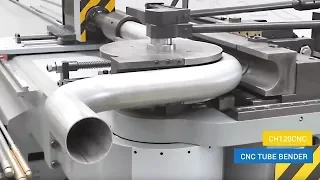 CNC Tube Bender - CH120CNC (114.3mm stainless steel) | AMOB