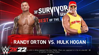 Legend Vs Legend Killer | Randy Ortan vs Hulk Hogan - WWE 2K22 PS5 [4K]