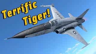 Is The F5E The BEST Top Tier Dogfighter?? - War Thunder Sim Review (Feat. F5-C)