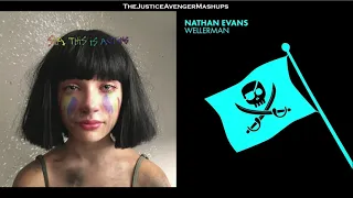 Sia VS Nathan Evans - The Greatest Wellerman (Mashup)