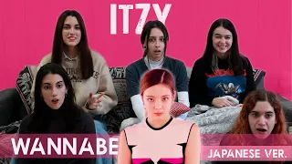 ITZY「WANNABE -Japanese ver.-」Music Video | Spanish college students REACTION (ENG SUB)
