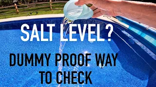 Salt Level Testing for Pool Water and How Much Salt to Add