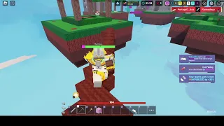 destroying in roblox bedwars solos