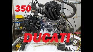 DUCATI Pantah 350  Ремонт двигателя