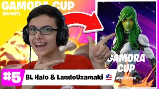 So I Played The Fortnite Gamora Cup BUT Only W-Keyed... (WE POPPED OFF)