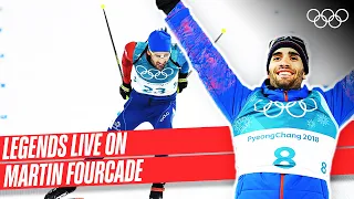 France’s five-time gold medallist Martin Fourcade | Legends Live On