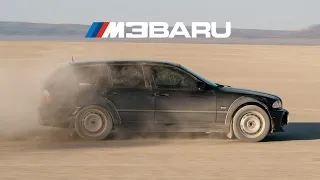 M3BARU: The All-Wheel Drive BMW M3 Rally Wagon