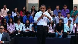 Town Hall with Students in Mumbai