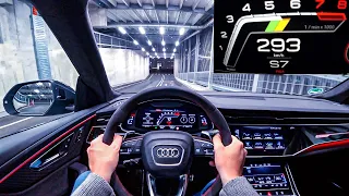 2020 AUDI RS Q8 (600HP) NIGHT POV DRIVE ONBOARD