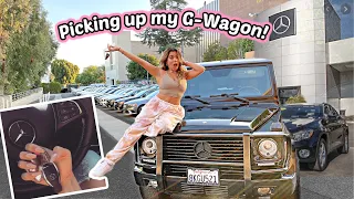 I GOT MY CHILDHOOD DREAM CAR! Mercedes-Benz G-Wagon Reveal and Tour