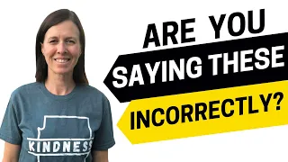 AEE - 2 Idioms You May Be Saying Incorrectly