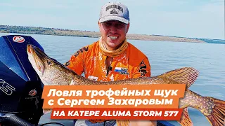 Ловля трофейных щук на ALUMA STORM 577 (aluma-boats.ru)