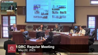 DRC Regular Meeting- May 22, 2023 Regular Meeting - City of San Gabriel