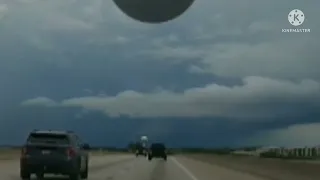 driving into a sirens blare as tornado towers over Colorado neighborhood 2022