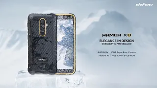 Новинка! Ulefone Armor X8 - бюджетний захищений телефон з NFC  та Android 10