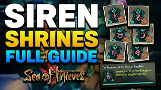 Easy Guide | Siren Shrine Journals | All Siren Shrine Journal Locations | Sea of Thieves Season 4