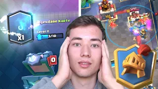 WAS PASSIERT HIER?! 😳 | Unmögliche Legendäre Truhe und 6000 Trophäen Push | Clash Royale