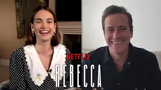 talkRADIO: Lily James on being DEFIANT & Armie Hammer on the "stIff upper lip!"