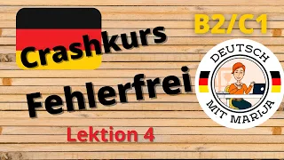 Bitte um Information | Crashkurs Fehlerfrei Lektion 4 | B2 Prüfungsvorbereitung