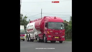 Oil Tanker Truck Hino - Pertamina Truck #shorts #truck #oiltankertruck