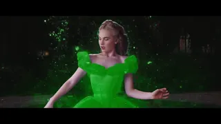 Cinderella GREEN Dress Transformation